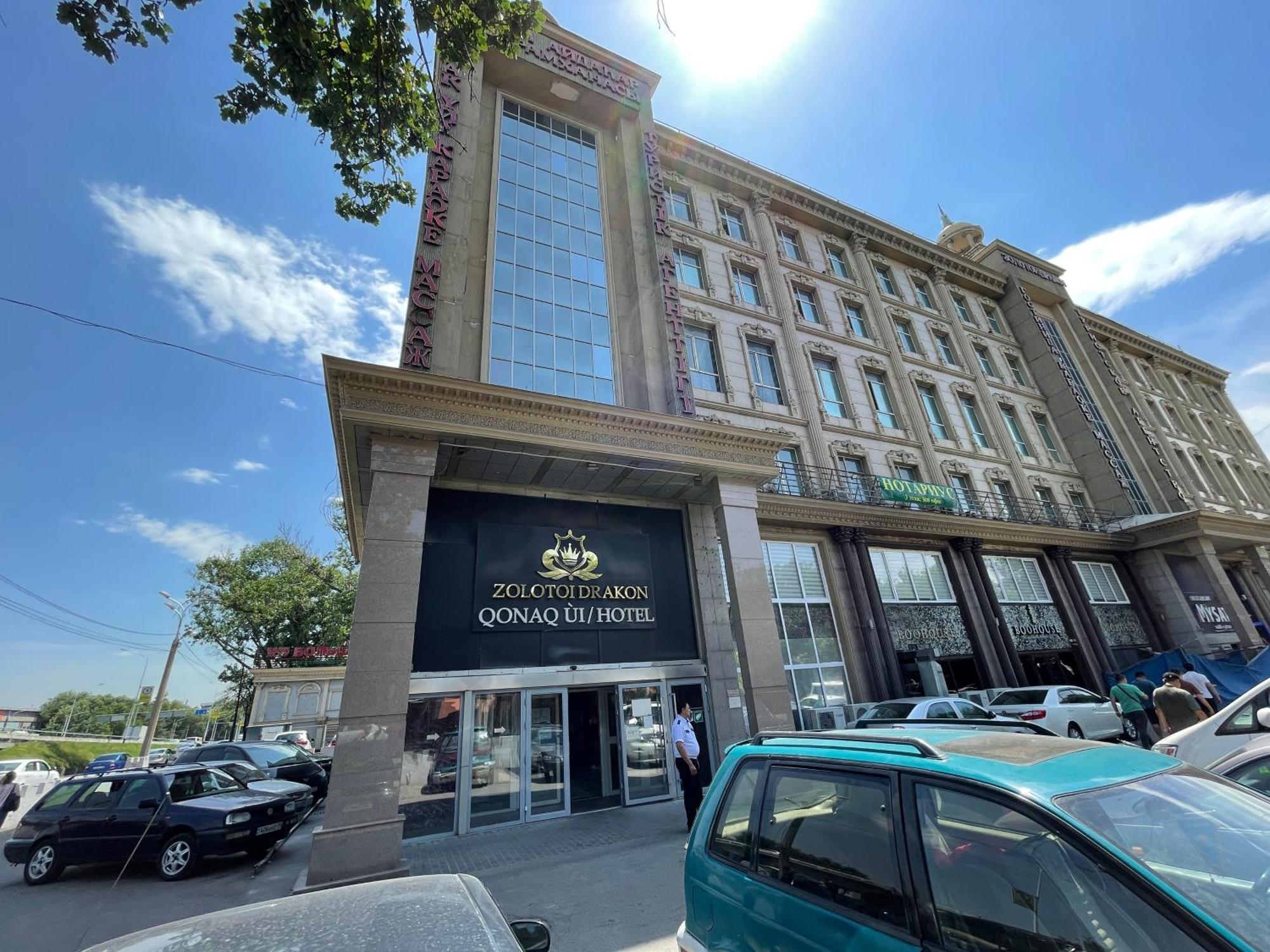 Zolotoi Drakon Hotel อัลมาตี ภายนอก รูปภาพ